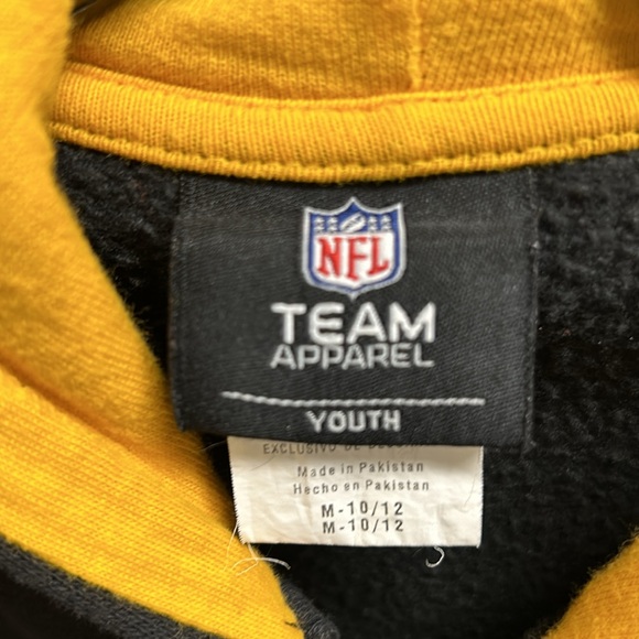 NFL Pittsburgh Steelers zip up hoodie medium EUC - Picture 3 of 3